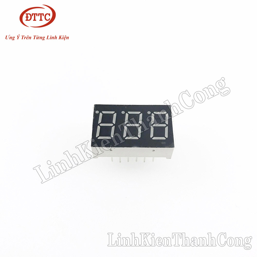 LED 7 Thanh 0.36inch 1 Số, 2 Số, 3 Số, 4 Số Màu Đỏ (Anot Chung, Katot Chung)