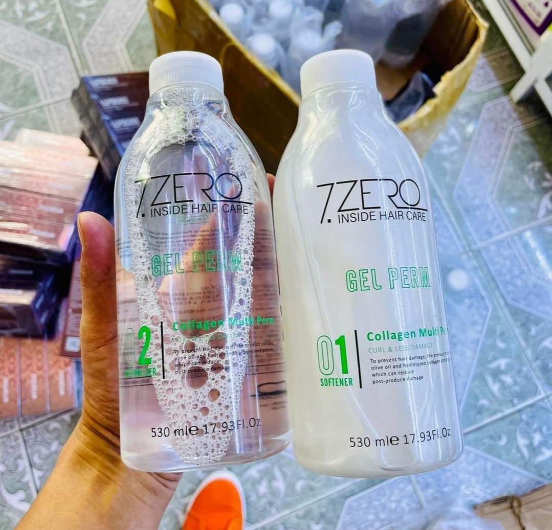 Bộ uốn lạnh tại nhà 7.zero 530ml dạng gel