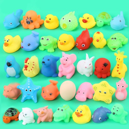 Thú thả bồn tắm set 13 con