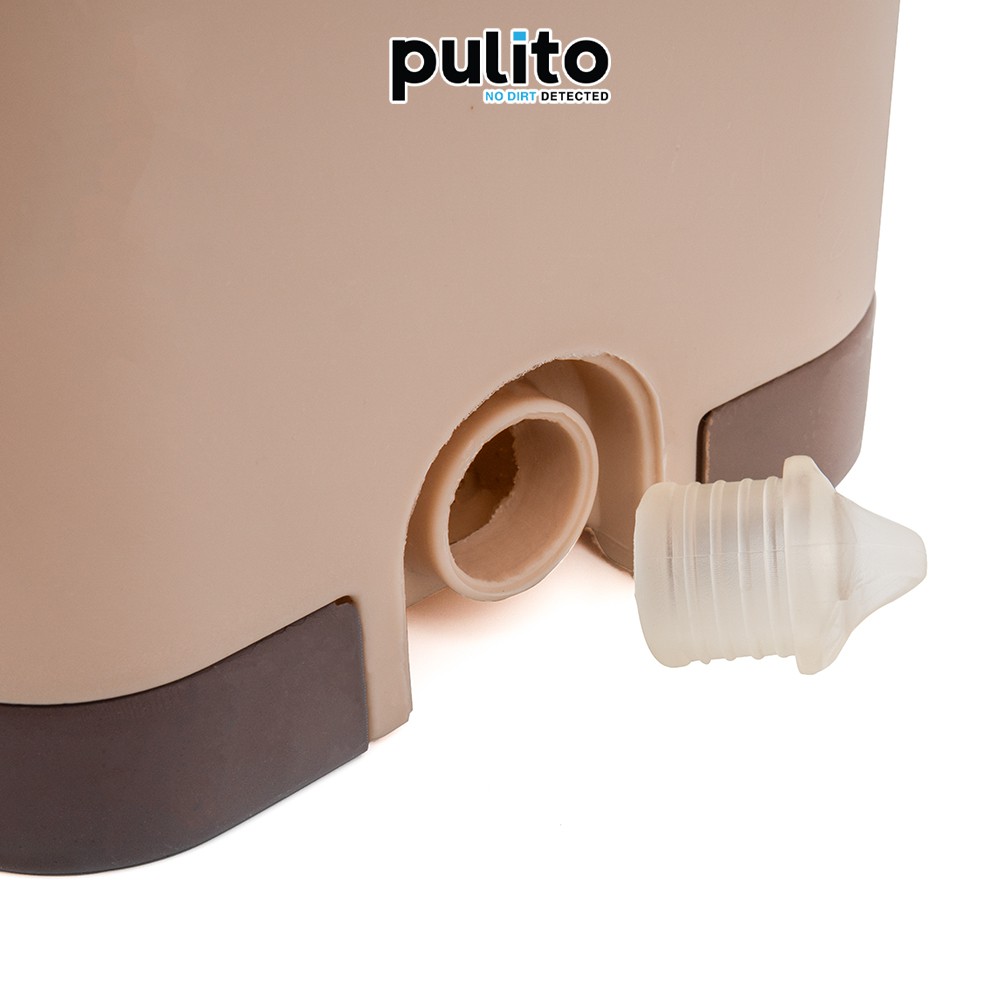 PI MUSE Cây lau nhà tự vắt thông minh Pulito, Chổi lau nhà 360 độ đa năng BLN-R4