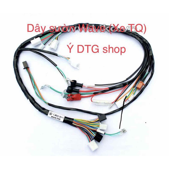 dây điện sườn xe wave TQ
