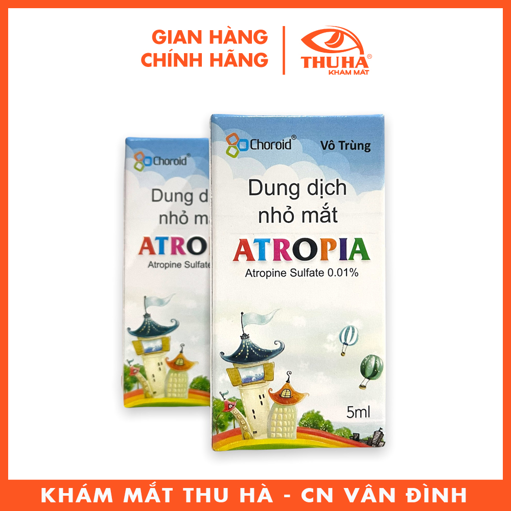 Dung dịch nhỏ mắt ATROPIA 0.01% 5ml