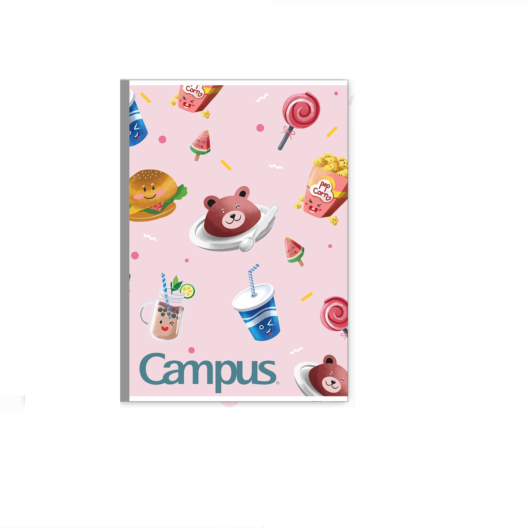 [Mẫu mới] Lốc 10 Vở KN Campus Food 2 80 Trang
