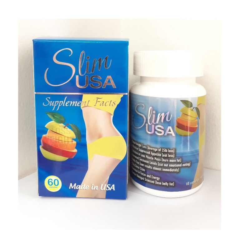 Viên uống giảm cân Slim USA 60v