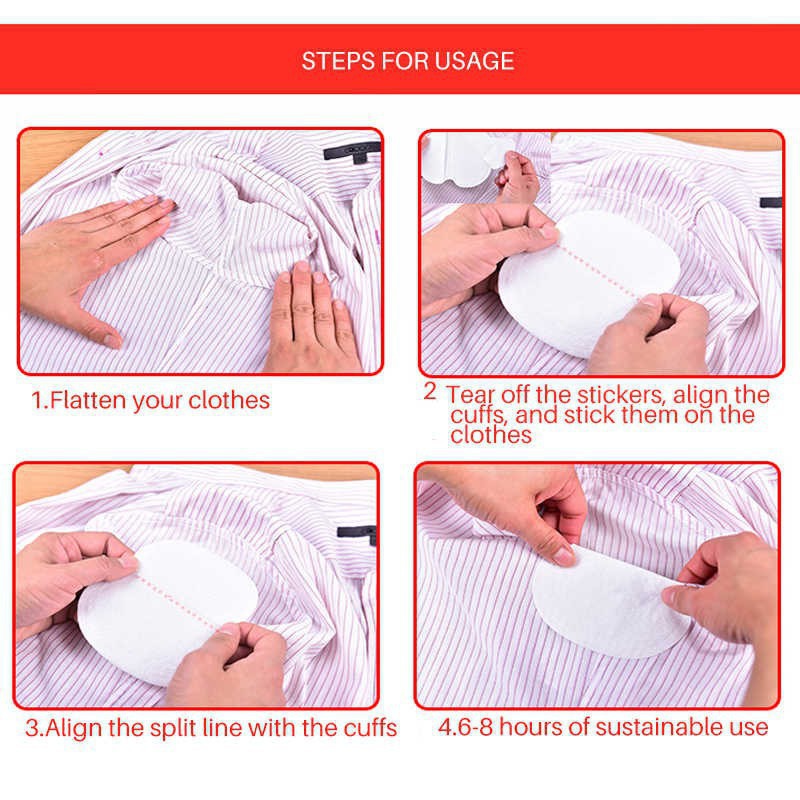 MIẾNG DÁN THẤM HÚT MỒ HÔI NÁCH KYOWA (10 MIẾNG/TÚI)