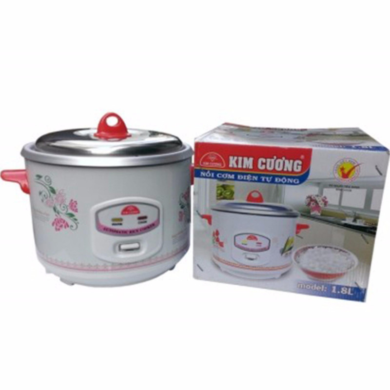 Nồi cơm điện Kim Cương nắp rời 1.8L