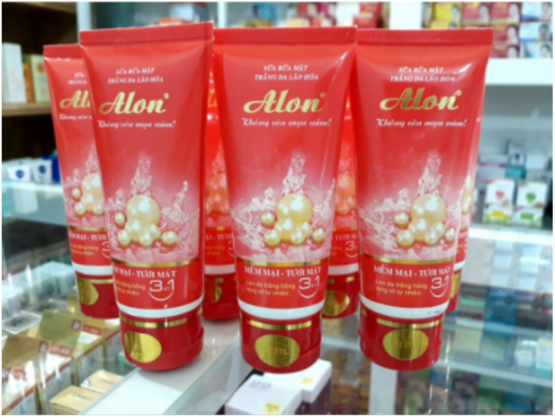 Sữa rửa mặt trắng da Alon 50g