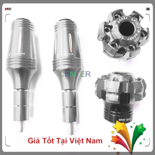 Combo 2 Cặp Gù - Gù Trước 6 Cạnh Và Gù Sau Mập Sprit Beats