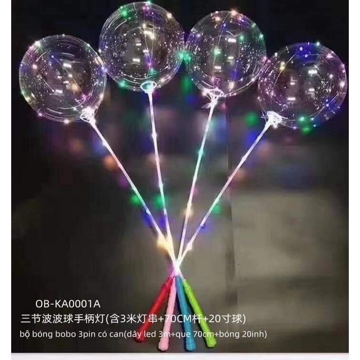 Bóng Bay GALAXY PHÁT SÁNG trong suốt