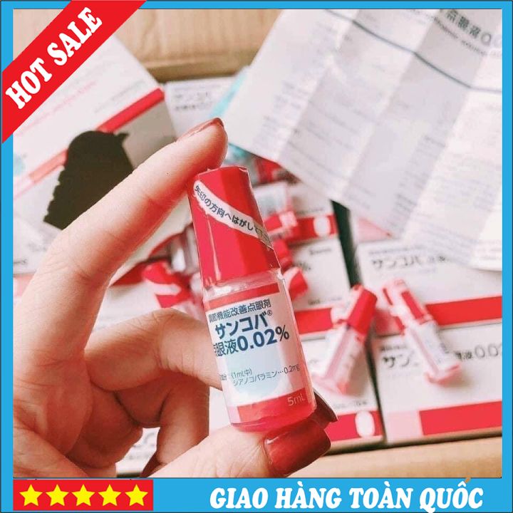 Nhỏ mắt sancoba chống cận hàng nội địa nhật