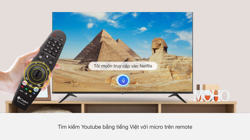 Smart Tivi Casper 4K 75inch 75US8000