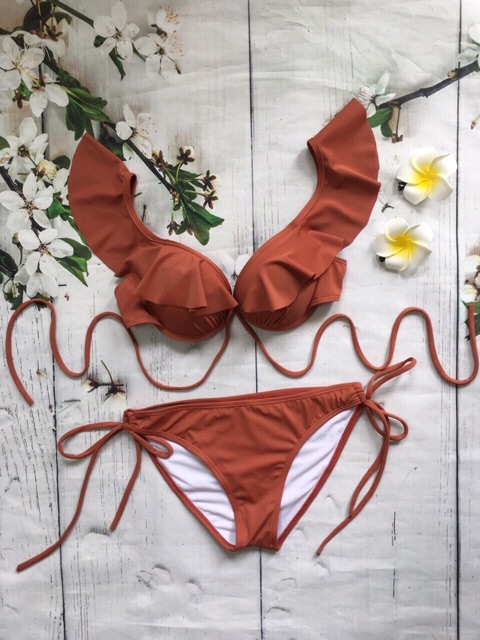 [HCM]Đồ bơi bikini mút dày nâng ngực bèo vai