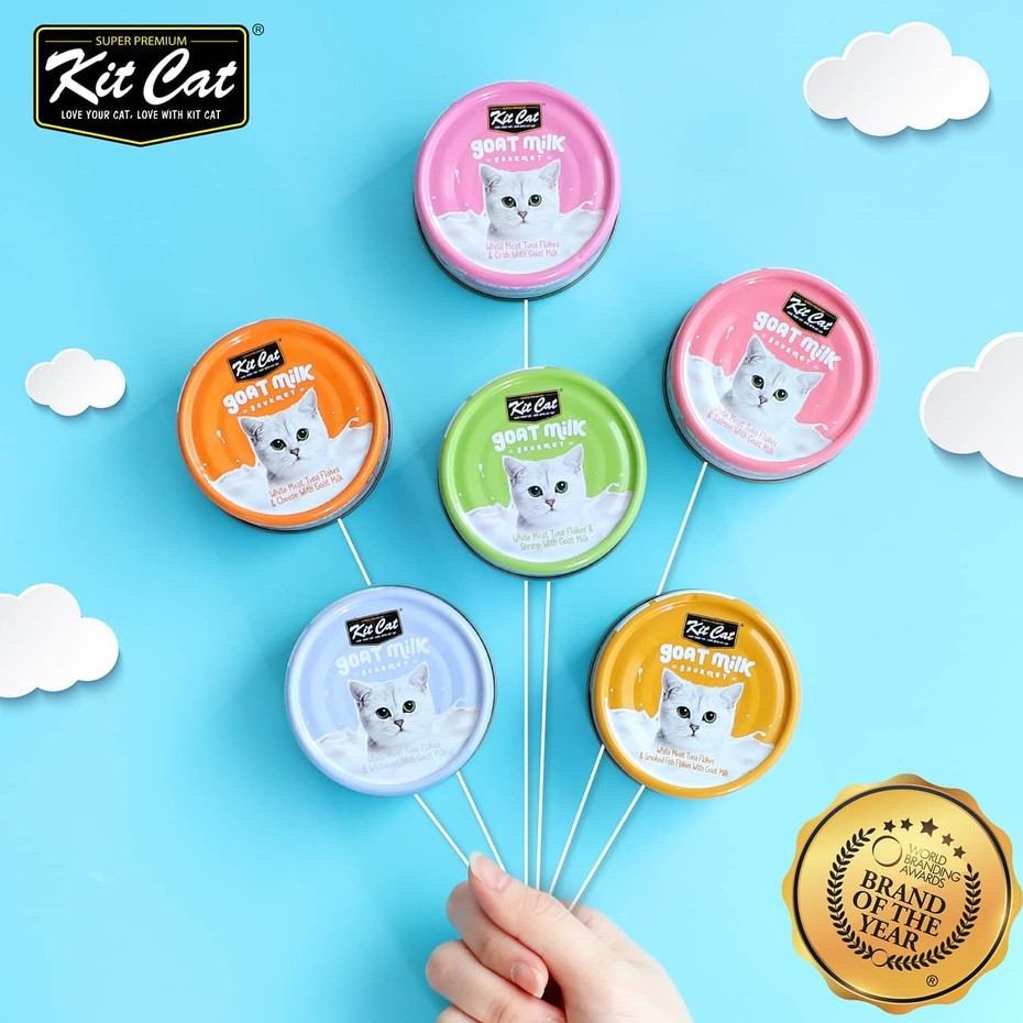 PATE SỮA DÊ TƯƠI KITCAT-KIT CAT GOAT MILK 70GR