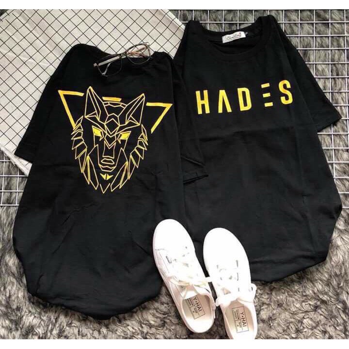 Áo Thun Nam Nữ Form Rộng Hàn Quốc In Hình HADES NÂU Màu Phong Cách , Thiết Kế Thời Trang, Kiểu Dáng Năng Động Trẻ Trung MS009