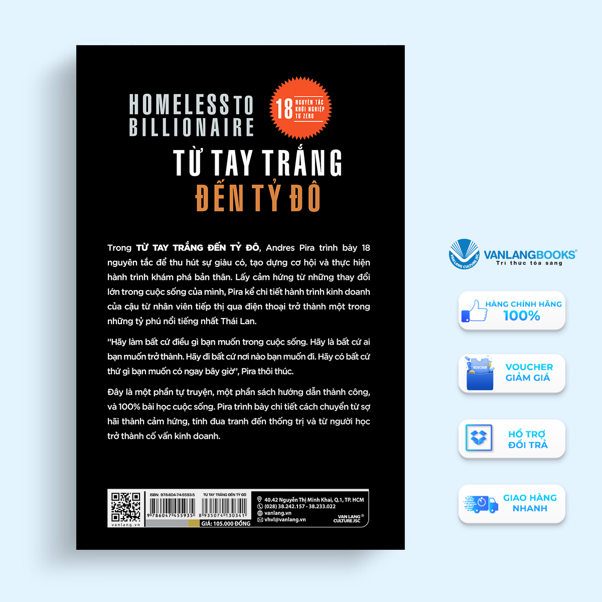 Sách - Từ Tay Trắng Đến Tỷ Đô-Vanlangbooks