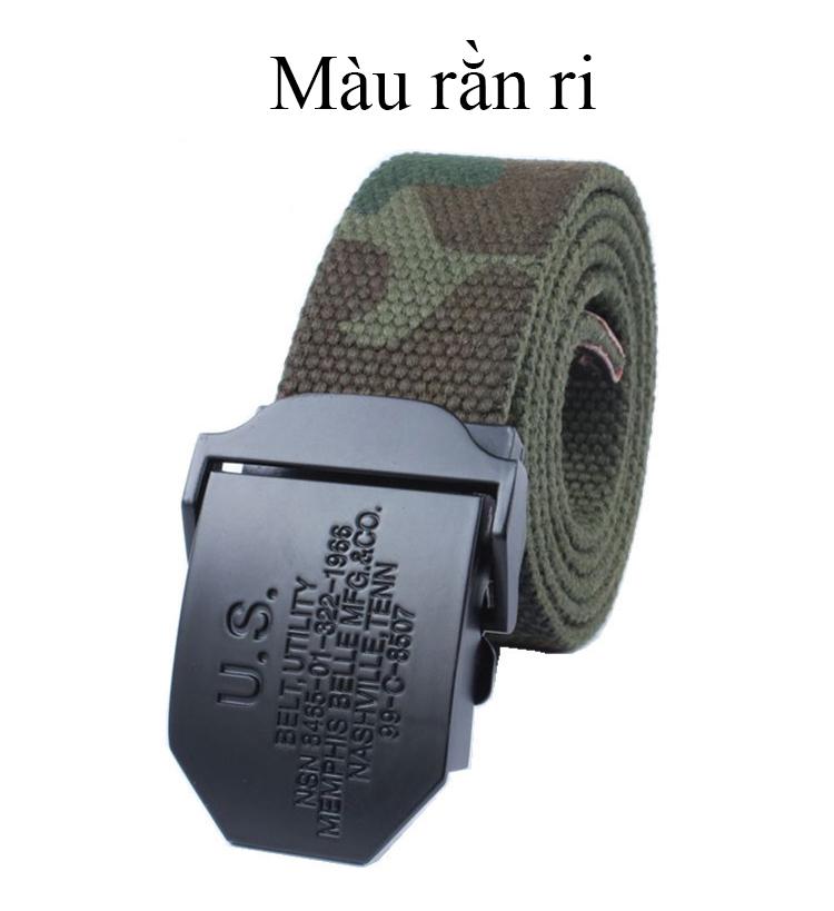[HCM]Dây thắt lưng thời trang lính US