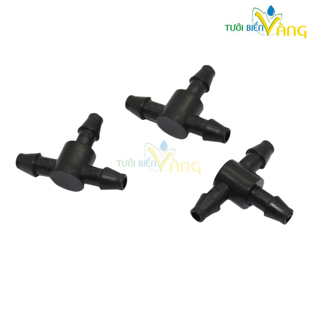 Tê chia nhánh ống 6mm ( 4/7mm) - 10 cái