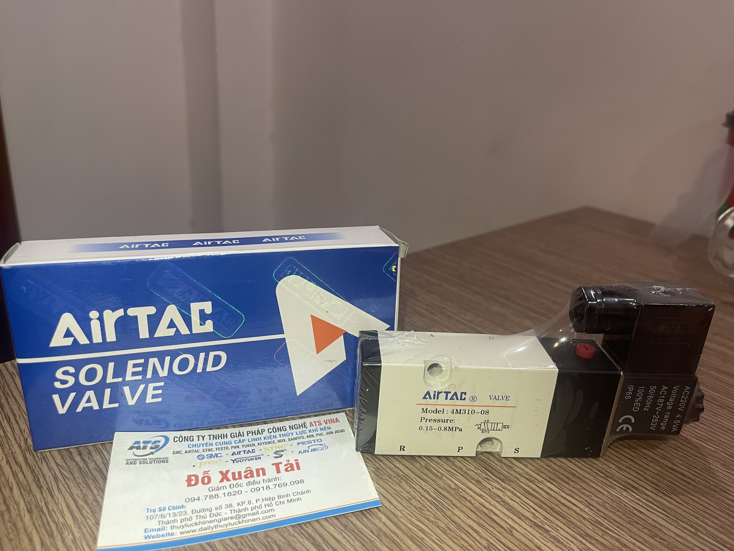 VAN ĐIỆN TỪ AIRTAC 4M310-08