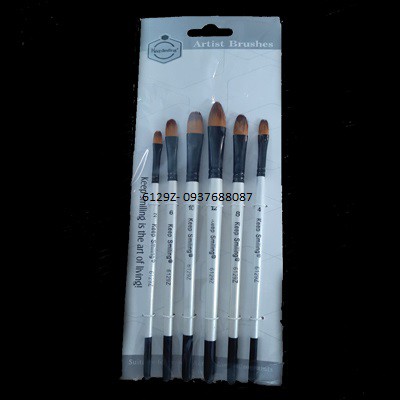 Bộ cọ oval keep smiling 6129z -dụng cụ vẽ tâm tâm