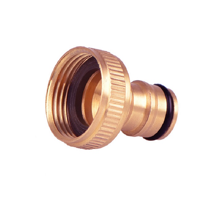 ĐẦU NỐI BẰNG ĐỒNG CÓ ZEN TRONG 25mm RA KHỚP NỐI 16mm. TH 521