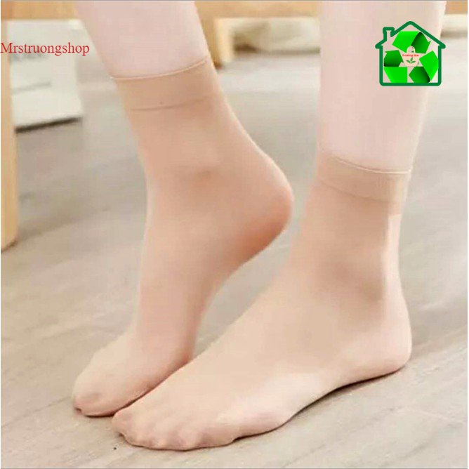 10 đôi tất giấy- da chân nữ mỏng dai