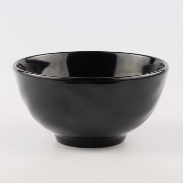 Chén Cơm Melamine Màu , Màu Trắng, Màu Nâu