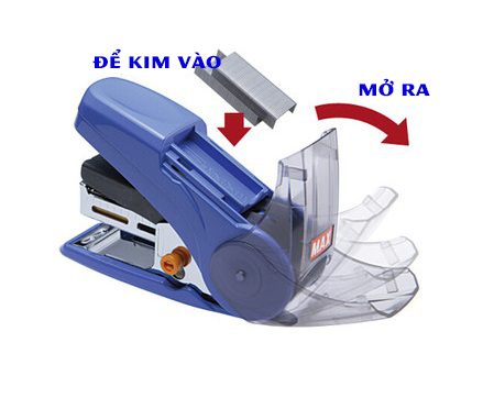 Bấm kim số 10 trợ lực Max HD-10NLK Stapler