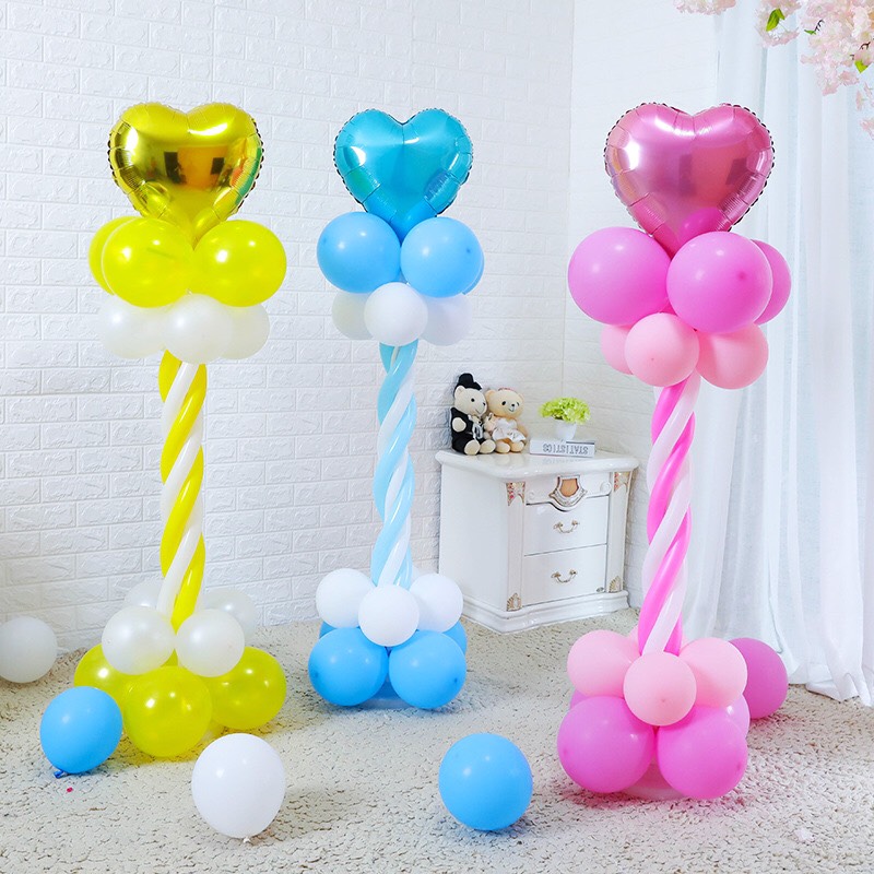 Bóng Bay Xoắn 1 bịch 40 quả đủ màu