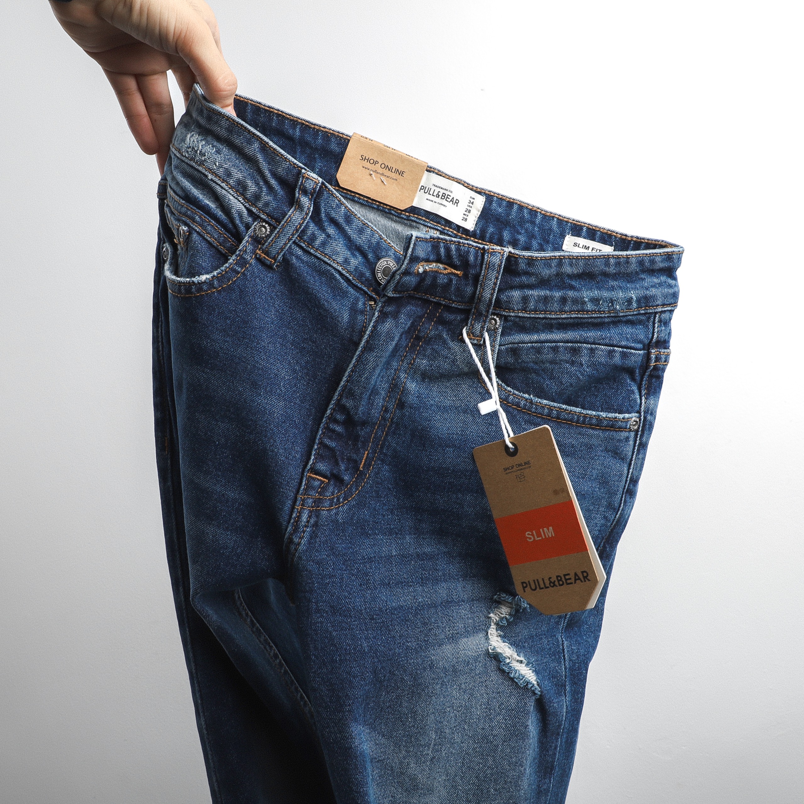 [HCM]Quần jean rách Pull&Bear 1058