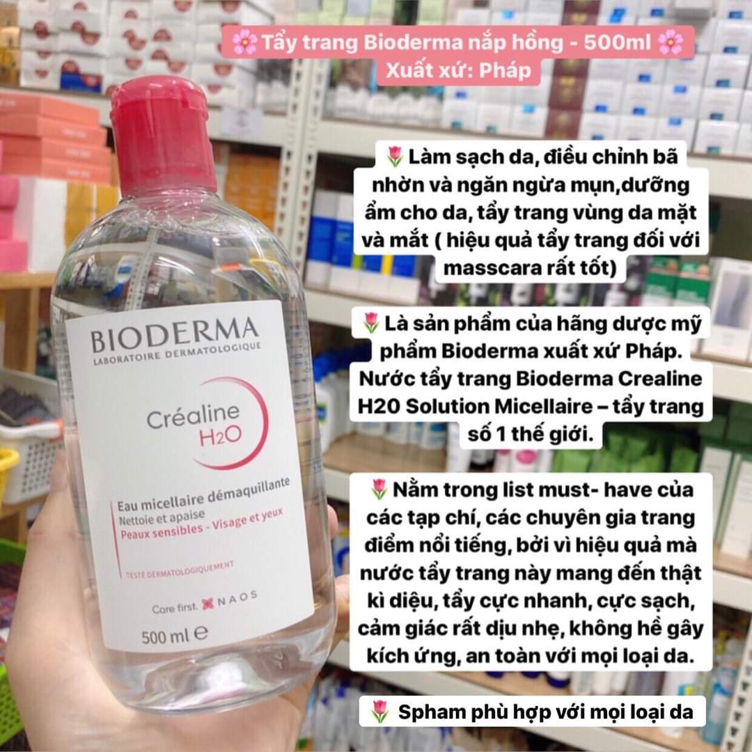 Nước tẩy trang bio 500ml
