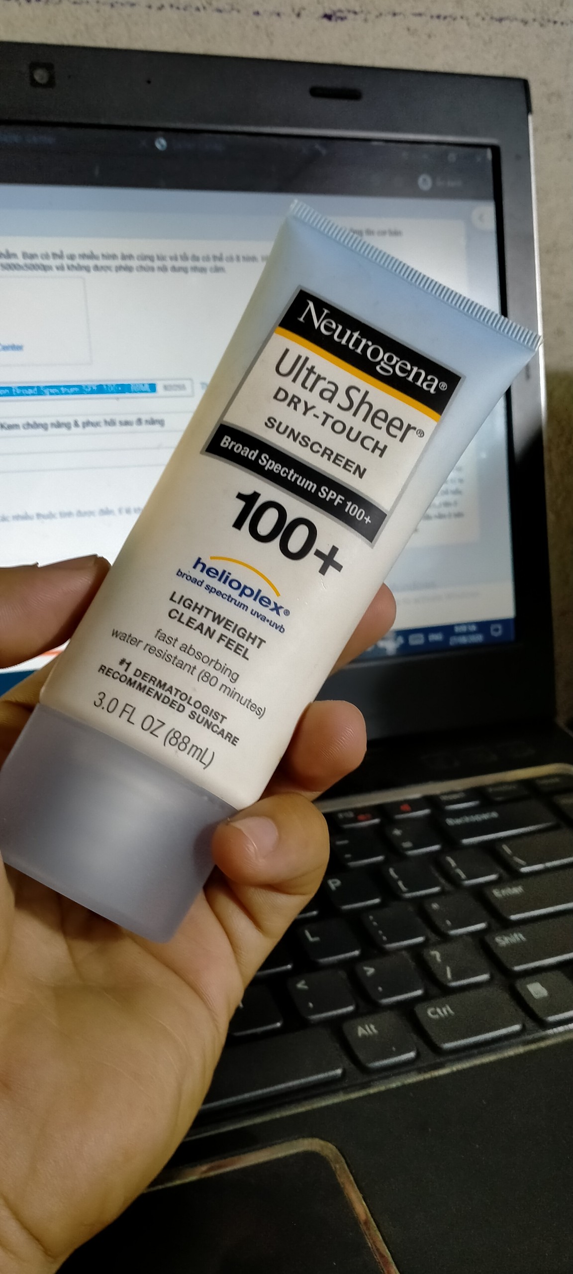 KEM CHỐNG NẮNG NEUTROGENA SPF 100+ LOẠI  88ML