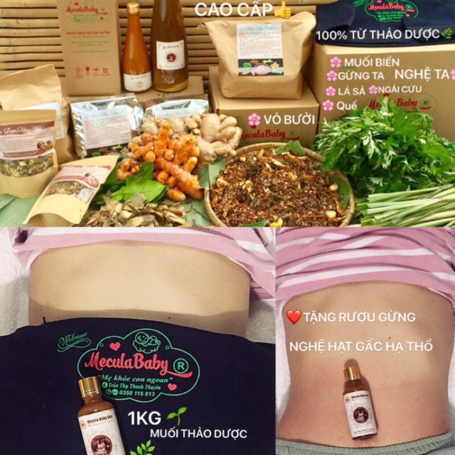 Combo 4 quần lót bầu cotton cao cấp ( hàng hiệu EnjoyPreg )