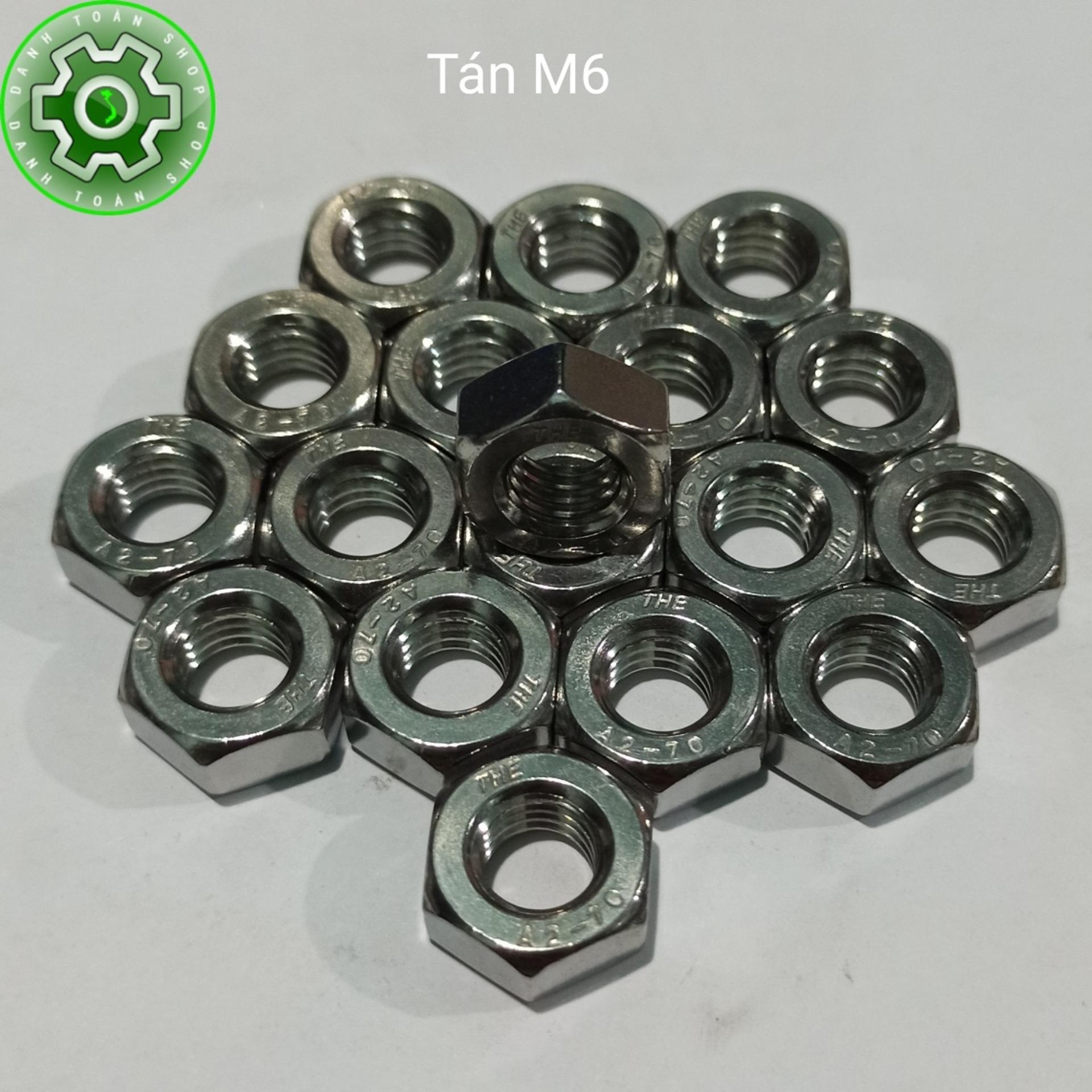 M6x30mm INOX 304 COMBO 20 Bu Long Con Tán ( 6 Li 3 Phân )