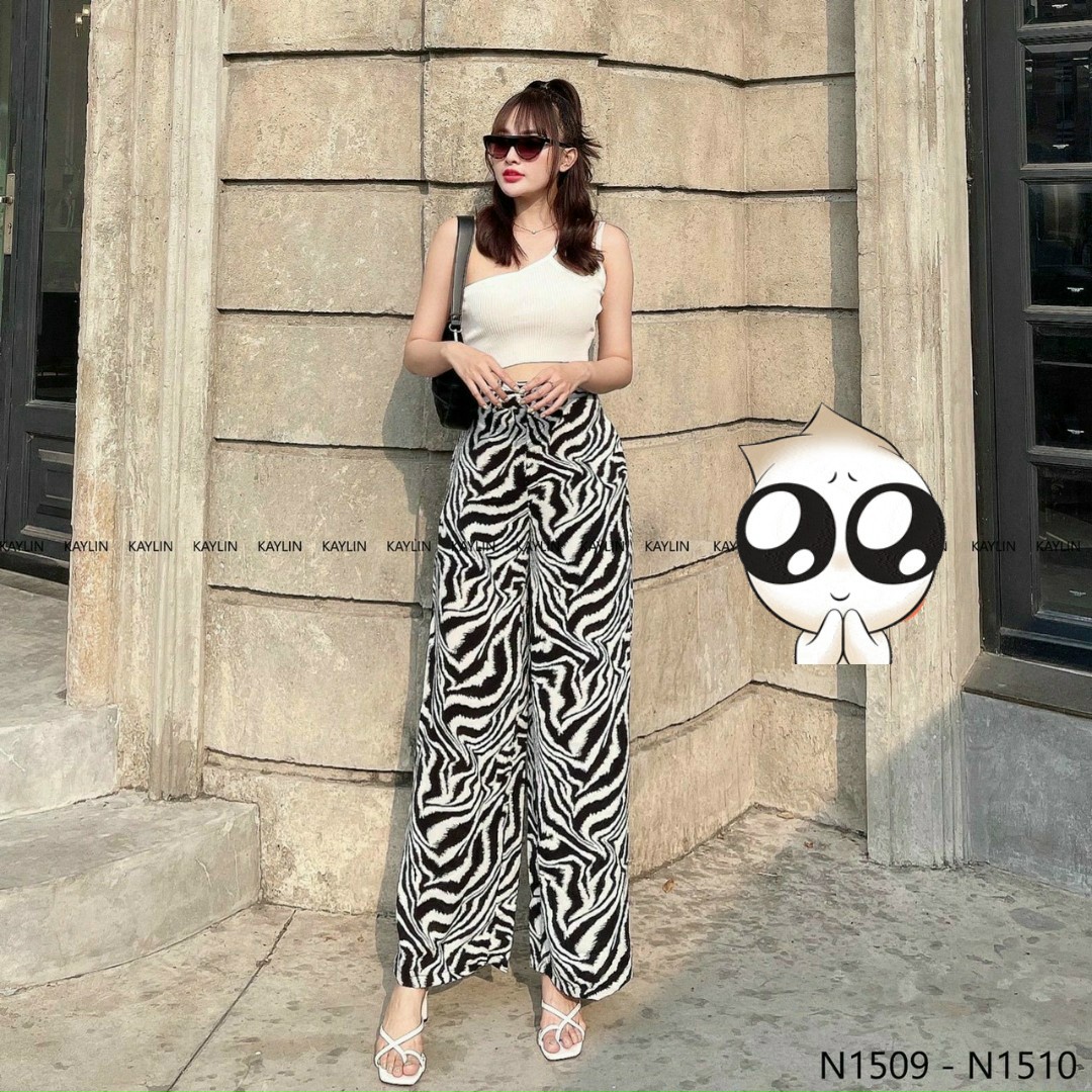 SÉt quần beo kèm áo 2 dây-HC#setbonu