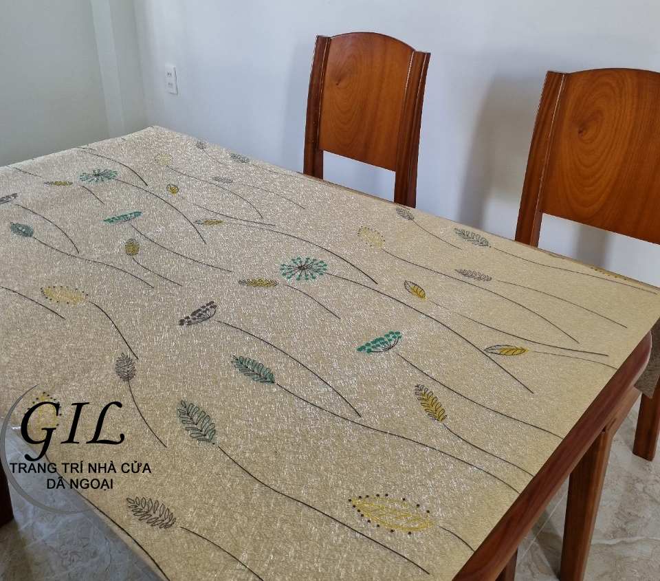 khăn trải bàn pvc