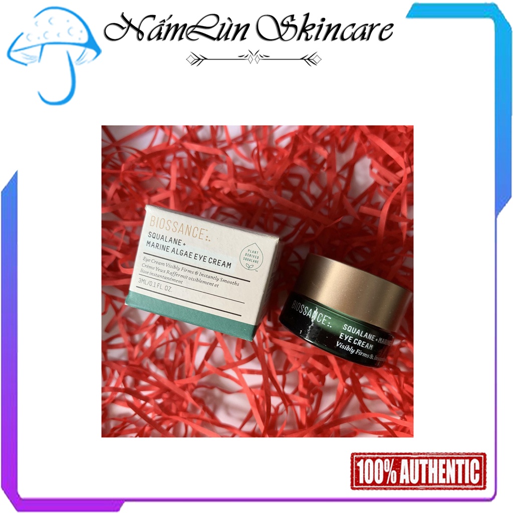 Kem Dưỡng Mắt Biossance Squalane + Marine Algae Eye Cream