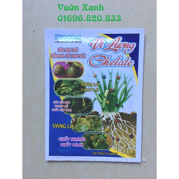 Phân bón Vi lượng cao cấp dạng Chelate