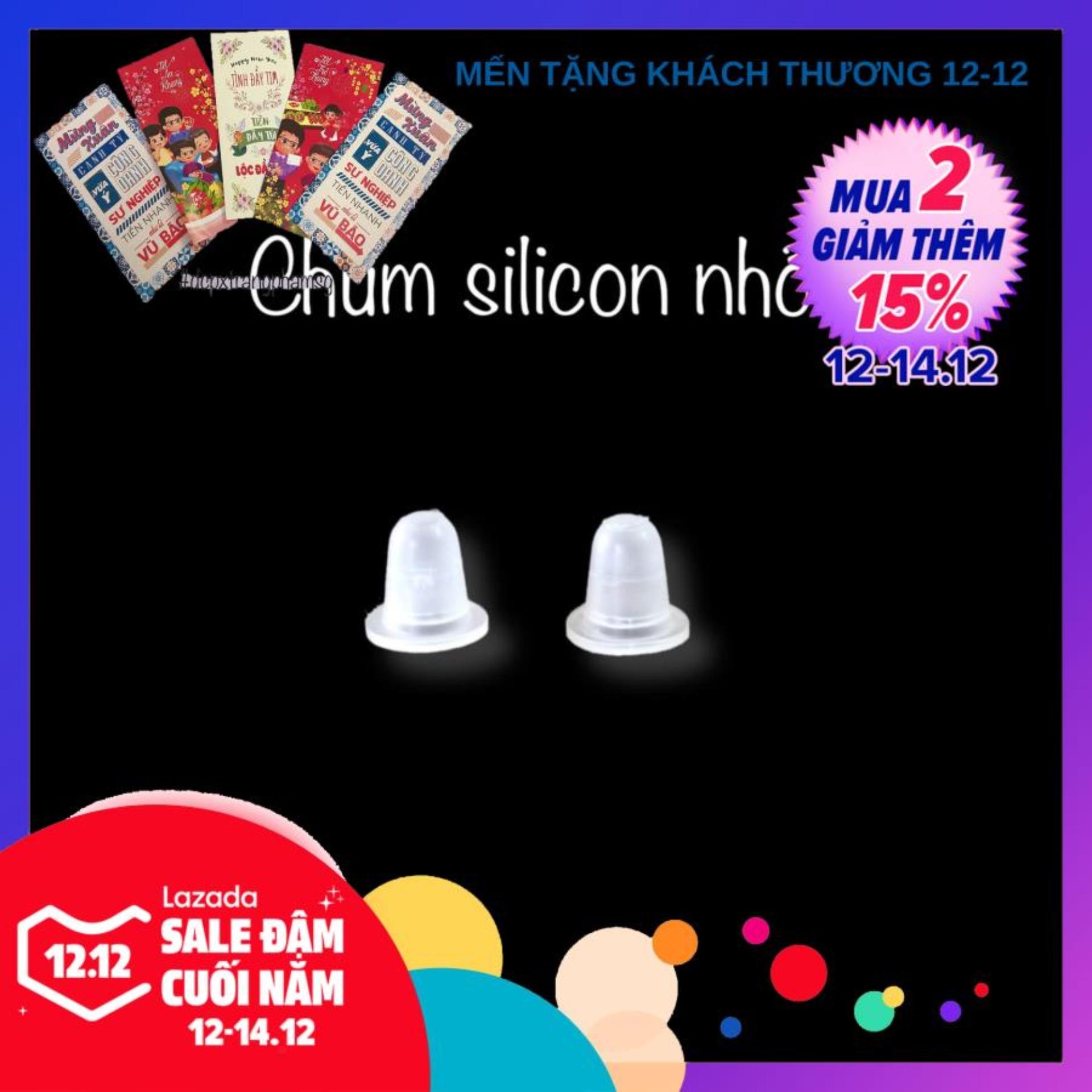 [HCM]Chum silicon nhỏ đựng mực xăm (bịch 100 cái)