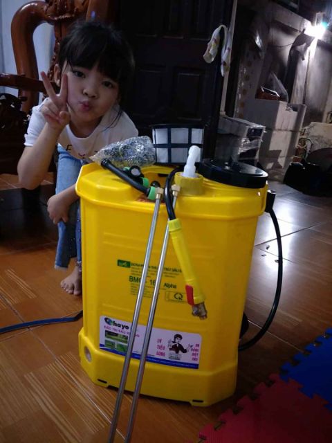 Bình bơm động cơ điện BMC 16L