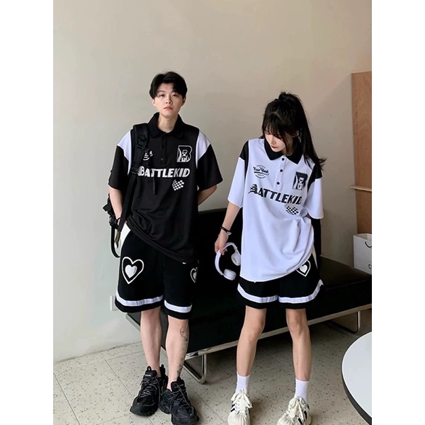 [ Rẻ vô địch ] Set bộ áo polo mix quần V