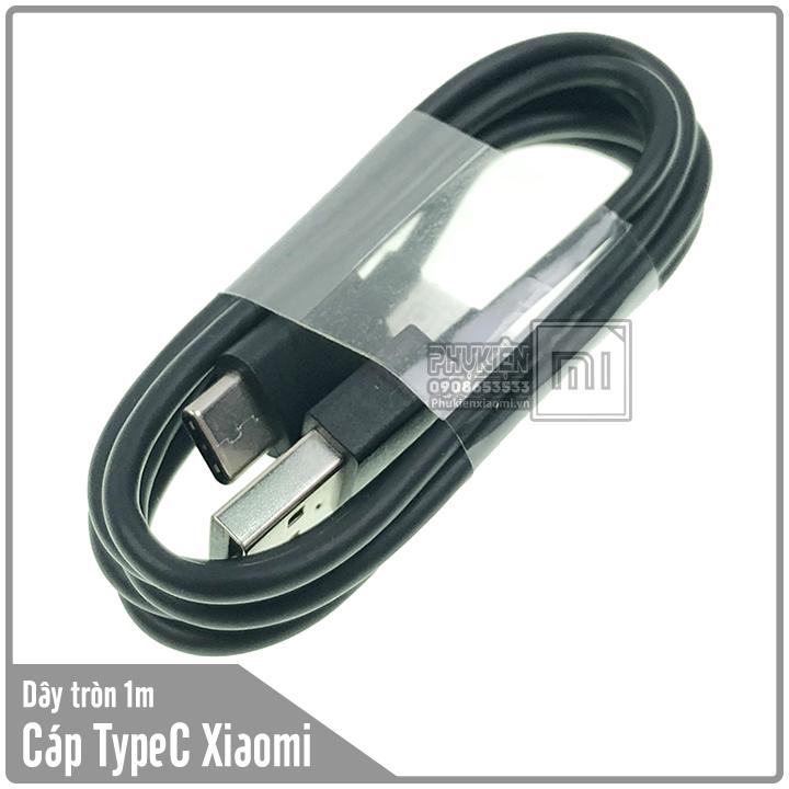 Cáp sạc Xiaomi Type-C USB 1M (Đen)