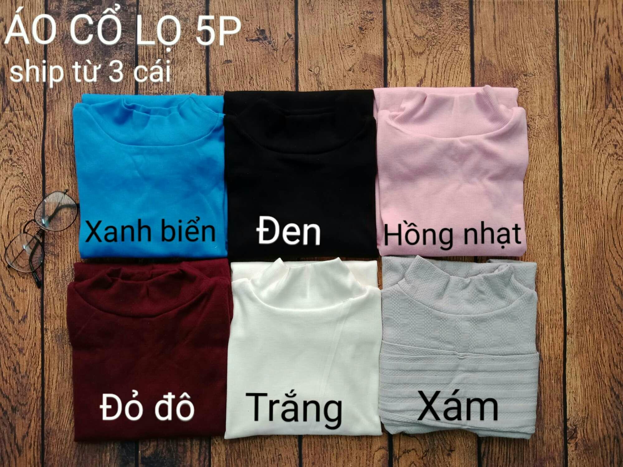 Áo Cổ Cao Sọc Kẻ Nữ