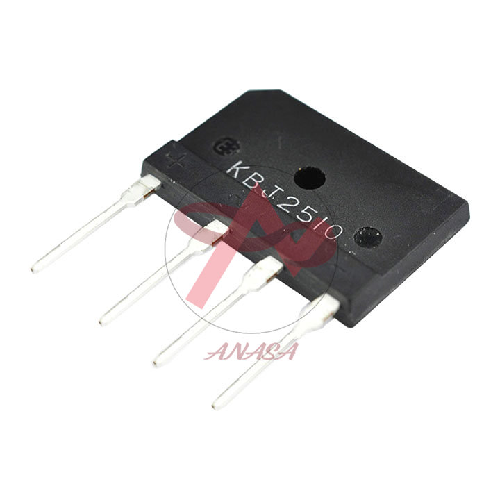 Diode Cầu 25A 2510 Dẹt Xịn ( Đủ Công Suất )