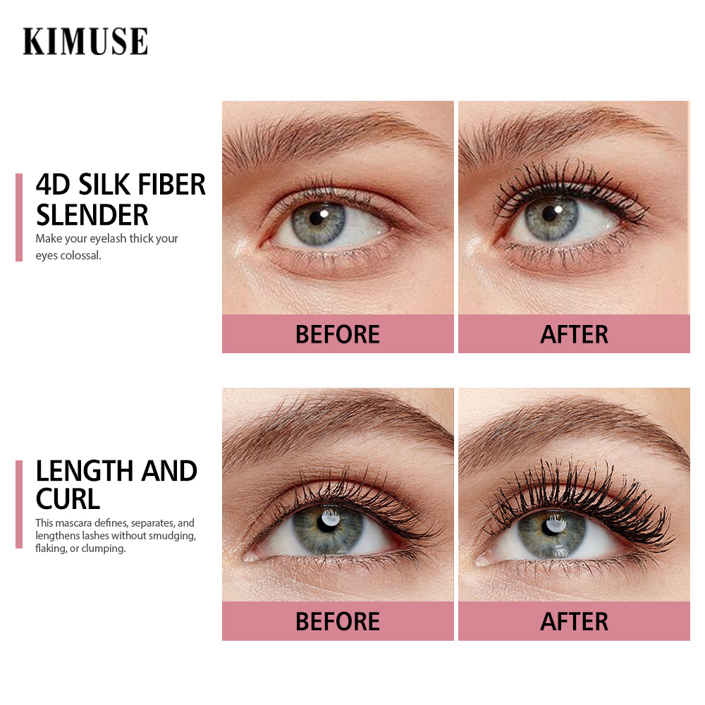 Mascara KIMUSE Volum Express, Không Thấm Nước Lâu Trôi