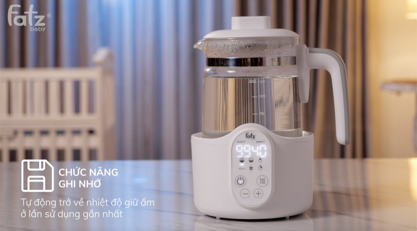 Máy đun và hâm nước pha sữa điện tử Fatz Baby QUICK 2 / QUICK 3 / QUICK 4 / QUICK 5 / QUICK 6 / QUICK 7 / QUICK 8 / QUICK 9