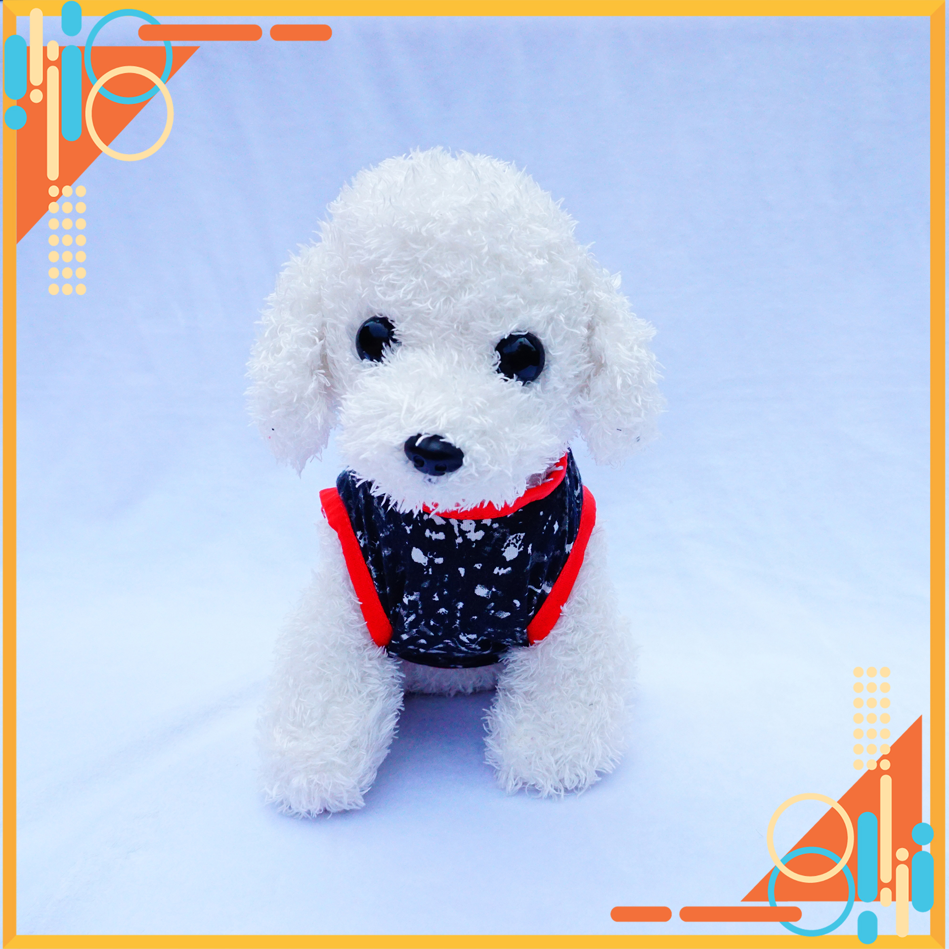 Áo cho Thú cưng, Áo 3 lỗ cotton Hình PD011