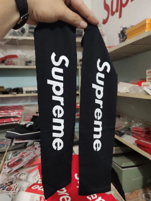[Mã FAMAYFA2 giảm 10K đơn 50K] Cặp Bao tay chống nắng Supreme
