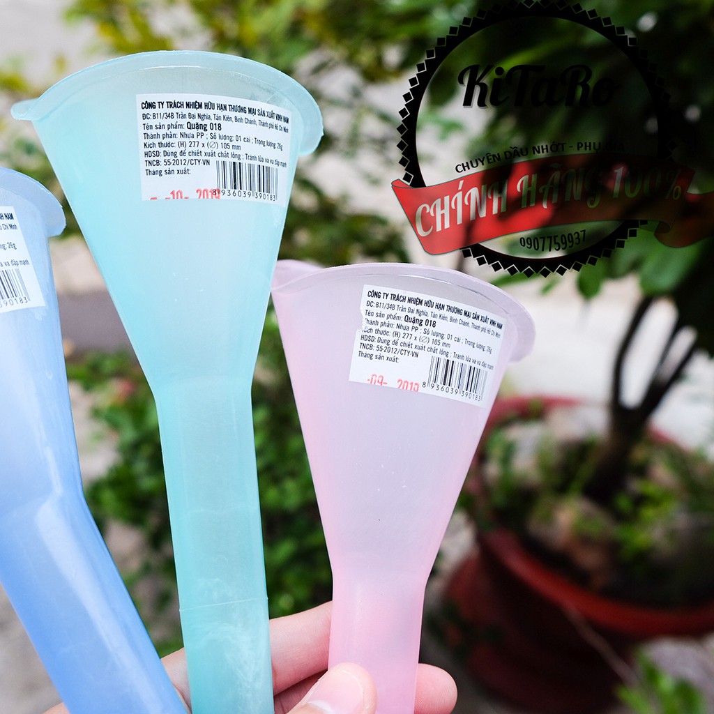 Phễu Nhựa Thay Nhớt