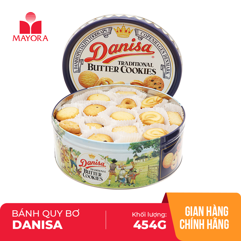 BÁNH QUY BƠ DANISA 454G