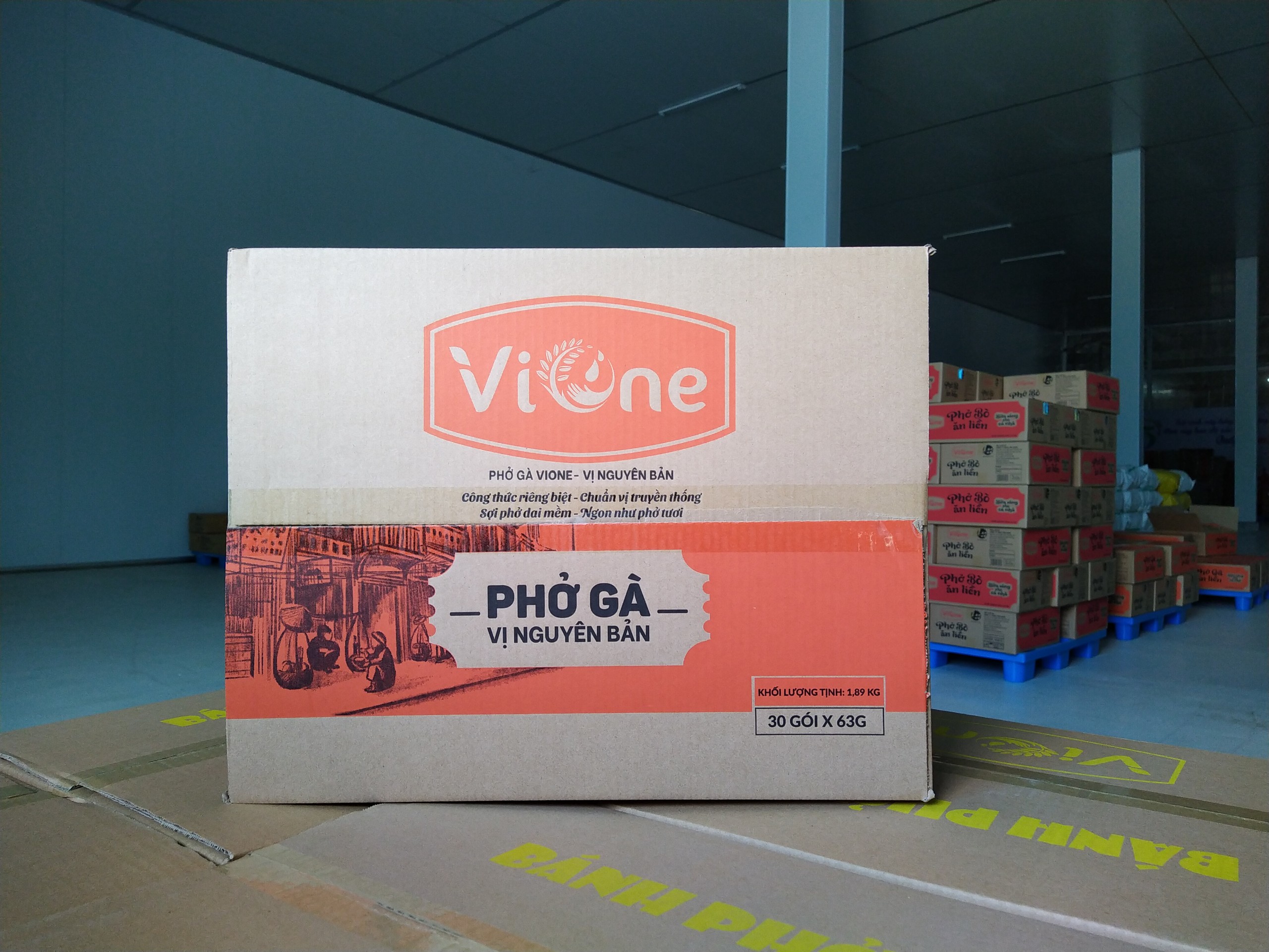 [Thùng 30 gói] Phở gà vị nguyên bản ViOne